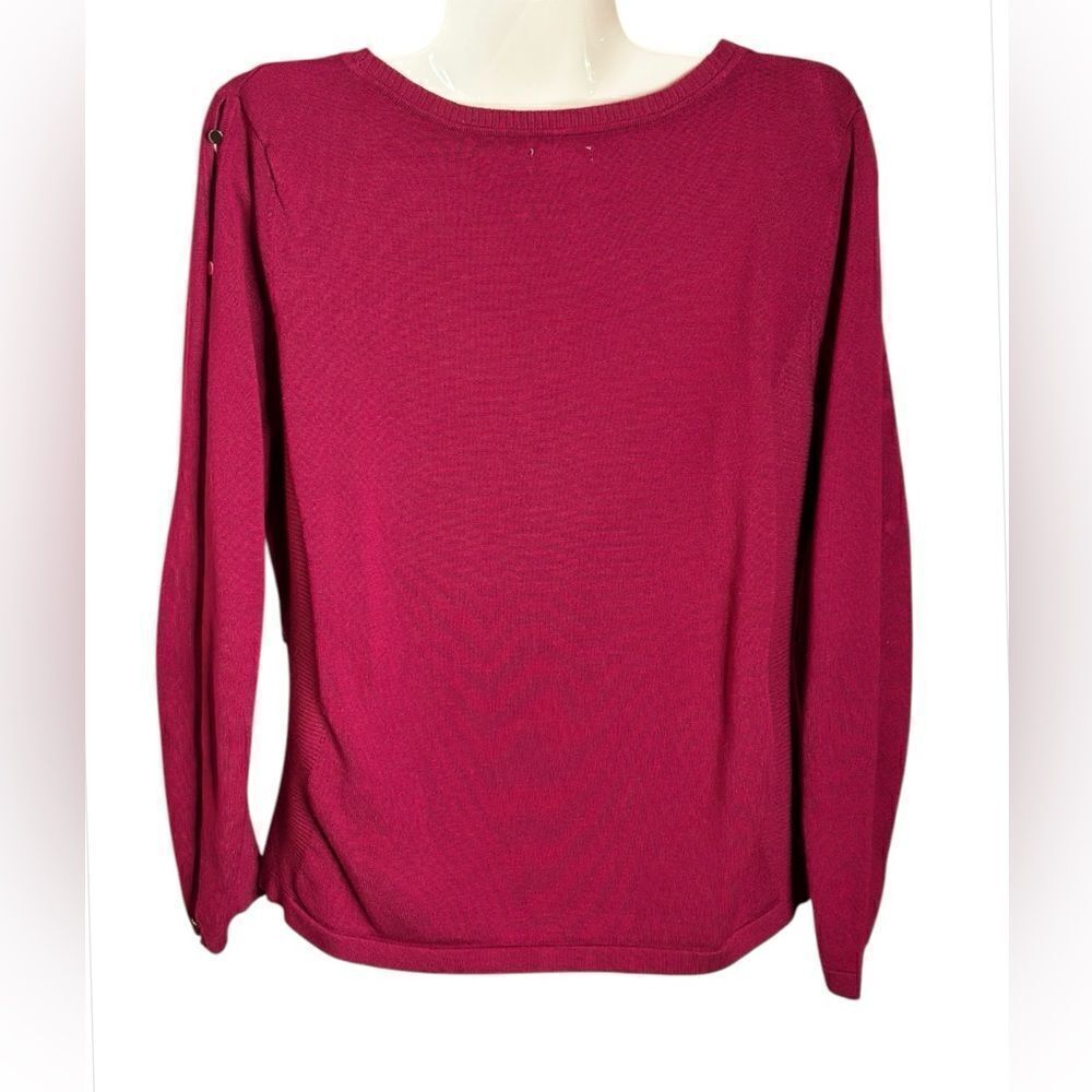 Cache Cranberry Sweater - Picture 2 of 3